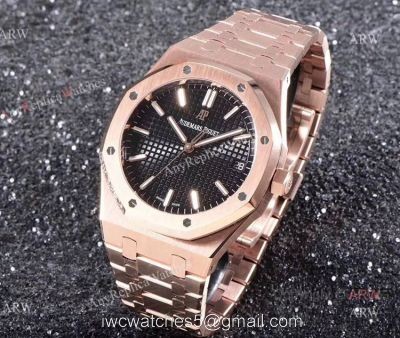 OM Factory New Upgraded AP Royal Oak Rose Gold Watch  Audemars Piguet 11 Swiss Luxury Watches