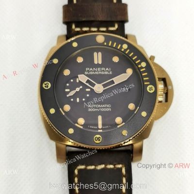 Panerai Luminor Submersible PAM00968 Watch Brass Case