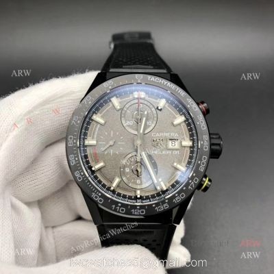 New Tag Heuer Carrera Calibre Heuer 01 Swiss Made Replica Watches 43mm