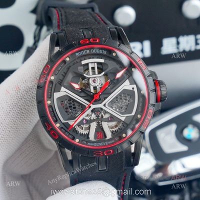 Ref RDDBEX0748 Replica Roger Dubuis Excalibur Huracan Automatic Watch 45mm