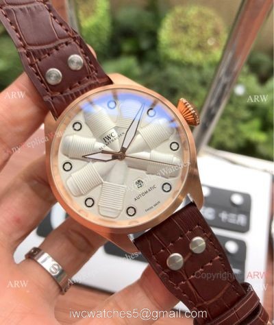 New Copy IWC Pilot Top Gun Concept Edition Watches Rose Gold