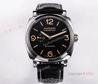 V9 Factory Swiss Replica Panerai Radiomir PAM00572 Black Dial Automatic Watch 45mm
