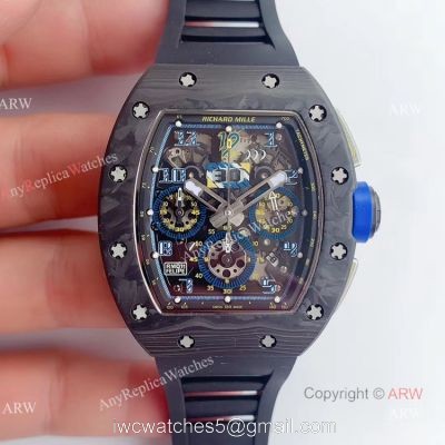 V2 NEW UPGRADED KV Factory Richard Mille RM-011 Skeleton Replica Watch