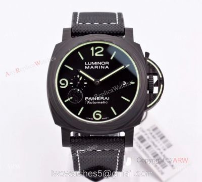 VS Factory Panerai Luminor Marina Carbotech PAM1118 Swiss Replica Watch 44mm