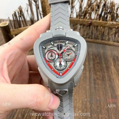 New Replica Lamborghini Spyder Gray Mens Watch