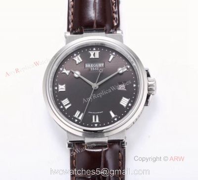 Swiss Replica Breguet Marine 5517 Grey Dial Breguet Marine Watch