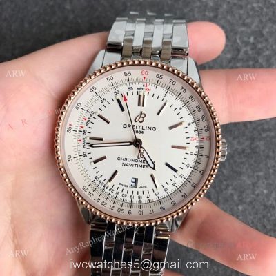 New Breitling Navitimer Automatic 41 Rose Gold Replica Watches