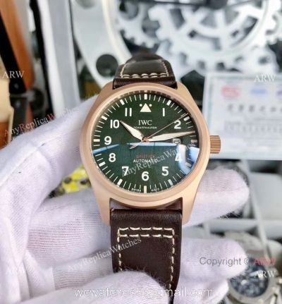 AAA Replica IWC Big Pilots Spitfire Automatic Watch Rose Gold