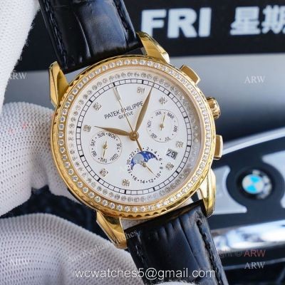 New Patek Philippe AAA Watch  Fake Patek Philippe Geneve Complications Moon Dial