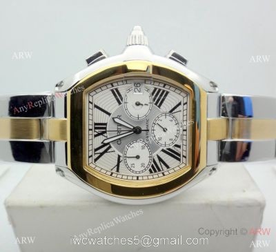 Best Replica Cartier Roadster Mens Chronograph Watch