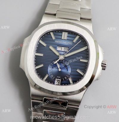 GR Factory Patek Philippe Nautilus Annual Calendar 5726 with Gradient Blue Dial