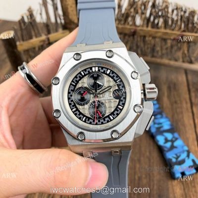 Replica Audemars Piguet Michael Schumacher Automatic Watch  Gray Dial