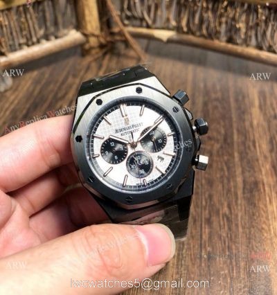 Black Steel Audemars Piguet Royal Oak Replica Watches  Automatic