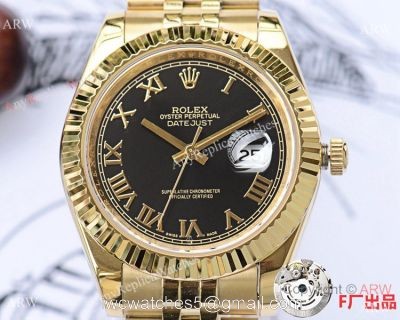 NEW UPGRADED Rolex Datejust 2 Yellow Gold Jubilee Watch AAA Replica