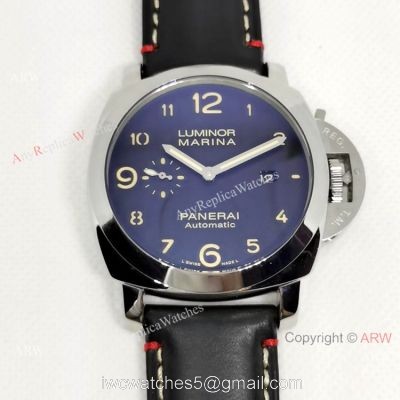Fake Panerai Luminor Marina 44mm PAM00910 Blue Dial Watch