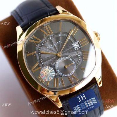 JH Factory Swiss Cartier Drive De Watches Rhodium Dial