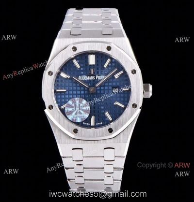 JF Factory Best Copy Audemars Piguet Lady Royal Oak Watch Blue Face 33mm Quartz Movement