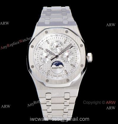 BF Audemars Piguet Perpetual Calendar Replica Watch Silver Dial Cal.5134 Movement