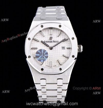JF Audemars Piguet Lady Royal Oak 67650 Silver Dial Watch Swiss Quartz