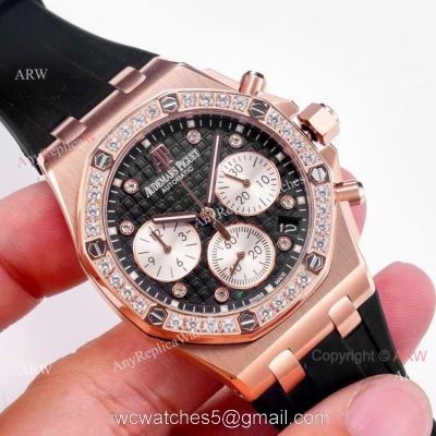Audemars Piguet Royal Oak Offshore Watches Rose Gold Diamond
