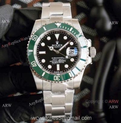 NEW UPGRADED Rolex Submariner 126610LV Watch Green Ceramic Black Dial
