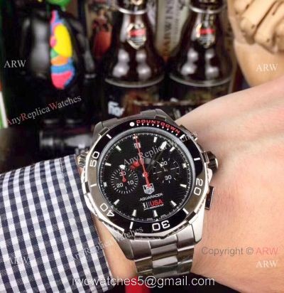 Buy Copy Tag Heuer Aquaracer USA America s Cup 34th Anniversary Men Watches
