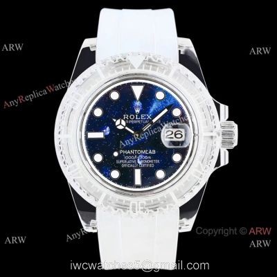 2021 NEW! Swiss AAA Replica Rolex Phantomlab Transparent Watches Sapphire Case