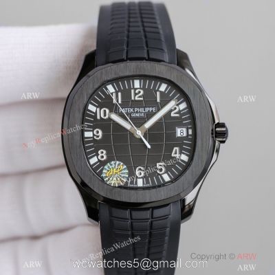 Swiss Knockoff Patek Philippe Aquanaut Watch 324 S C Watch All Black 40mm