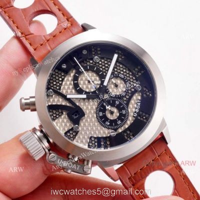2020 NEW! U-Boat Classico U-8060 Replica Watches Stainelss Steel Chronograph