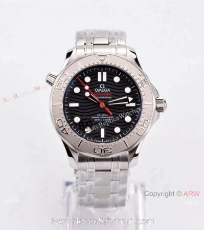 (VS) Omega Seamaster Diver 300m Stainless Steel Watch 2021 New