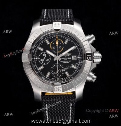 Swiss Grade Breitling Avenger Black Dial Watch Swiss 7750 Movement