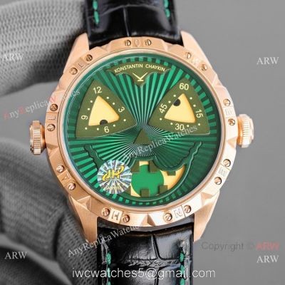 Swiss Grade Copy Konstantin Chaykin Joker Halloween Watch Rose Gold