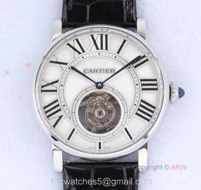 Best Version  New Rotonde De Tourbillon Cartier Watch Copy For Men 40mm