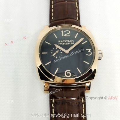 Panerai Radiomir PAM 513 Replica Watch Rose Gold 44mm