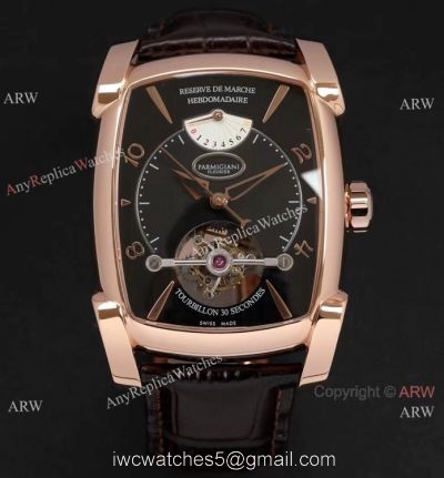 AAA Swiss Copy Parmigiani Fleurier Kalpagraphe Watch Rose Gold Case 53mm