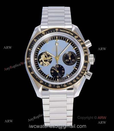 OM Omega Speedmaster Moonwatch Apollo 11 Swiss Replica Watch 42mm