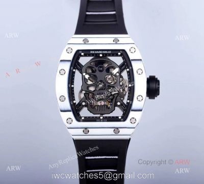 High Quality Replica Richard Mille Skull Watch RM 52-01