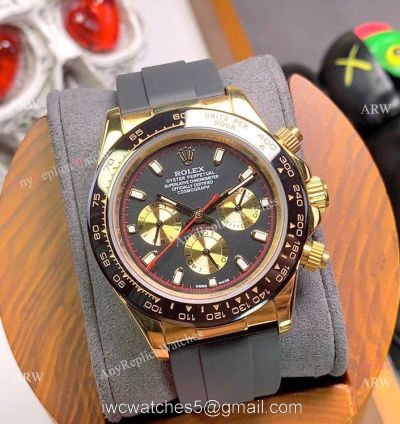 2020 NEW! Rolex Daytona Paul Newman Watch Black Ceramic Bezel
