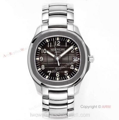 (ZF)Patek Philippe Aquanaut Super Clone Watch With Grey Dial For Men Ref. 5167/1A