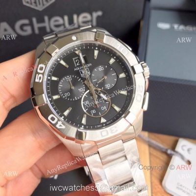 Swiss Quartz TAG Heuer Aquaracer 300m Watch Replica Black Dial
