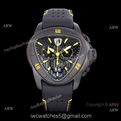 Swiss Copy Lamborghini Spyder X Yellow Version Watch Fashion Style