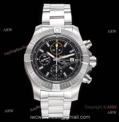 Swiss Copy Breitling Super Avenger II 7750 Stainless steel Watch New!