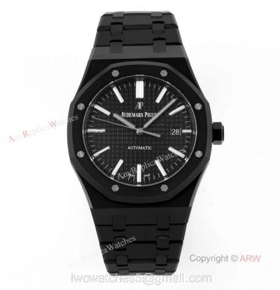 ZF Factory Audemars Piguet Royal Oak 41mm 15400 DLC Black Venom Swiss Replica Watches