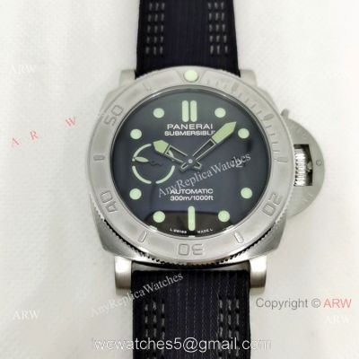 New! Copy Panerai Mike Horn Edition PAM00984 Black Dial Watch