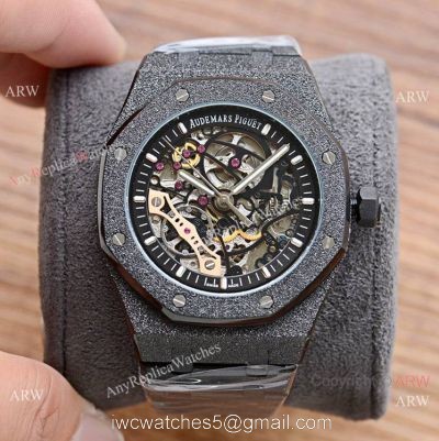 New Copy Audemars Piguet Royal Oak &8216;Frosted Watch Skeleton Dial 42mm