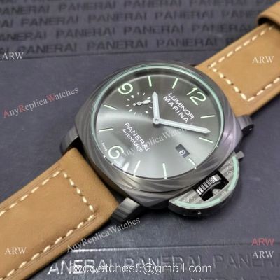2020 New Panerai Luminor Marina 70th PAM1119 Watch Brown Leather Strap