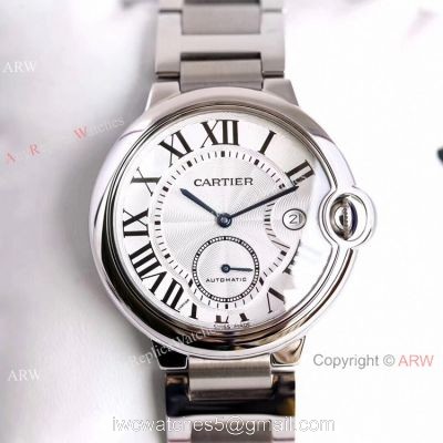 Swiss Replica Cartier Ballon Bleu 42mm XL Watch Stainless Steel