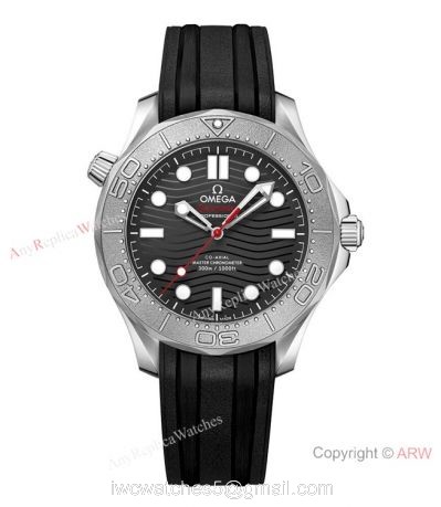 2021 New! Omega Seamaster Diver 300m Nekton Edition Watch Rubber Strap