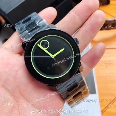 AAA Replica Movado Bold Swiss Quartz Watches Green luminous