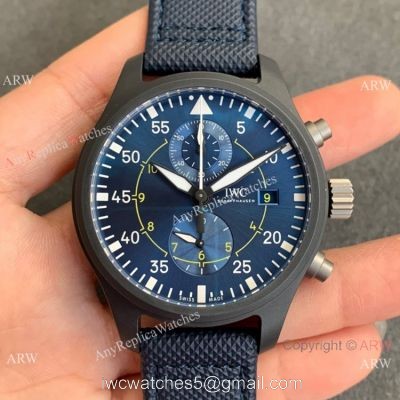 New Arrival! ZF Swiss IWC Blue Angels Pilots Copy Watch Chronograph